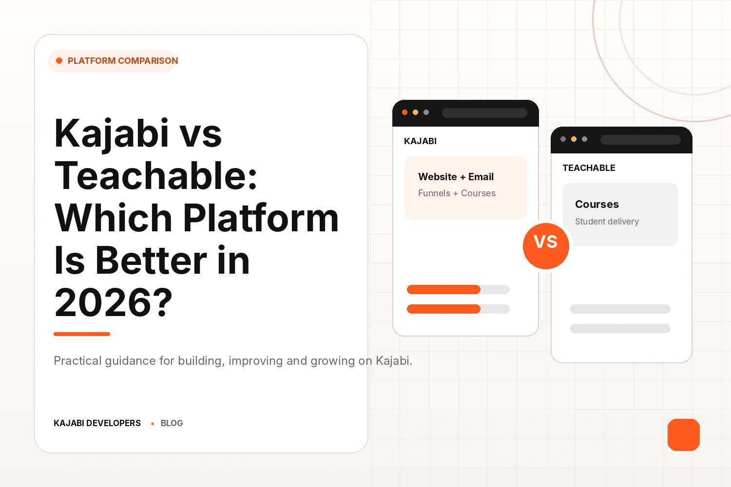 Kajabi vs Teachable: Which Platform Is Better in 2026?